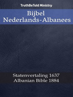 cover image of Bijbel Nederlands-Albanees